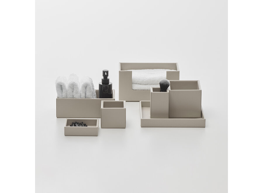 Taschentuchbox 'Brownie' - Square - Sand
