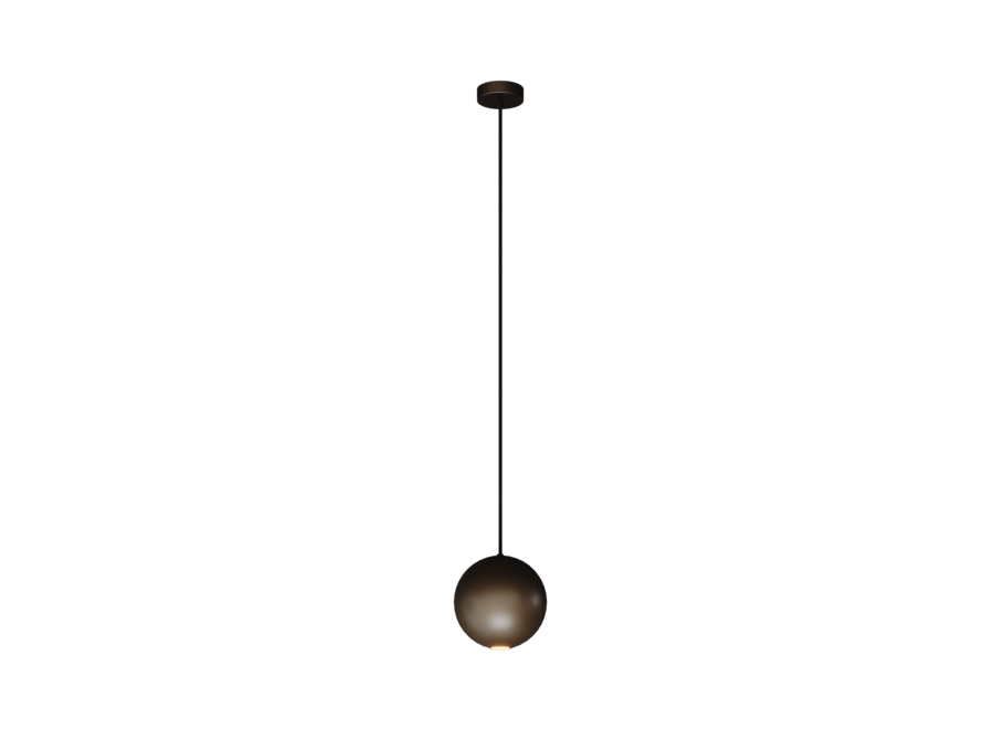 Lampe suspendue 'Gerace' M Platinum - 1 lumière paquet lumière