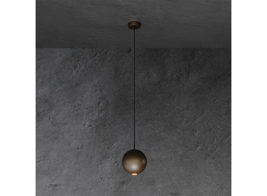 Lampe suspendue 'Gerace'  200mm - Platinum - 1 lumière paquet lumière