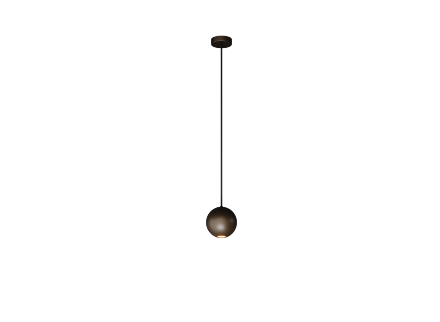 Lampe suspendue 'Gerace' S Platinum - 1 lumière paquet lumière