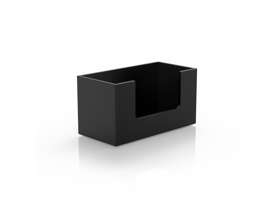 Gastendoekhouder 'Brownie' - Black