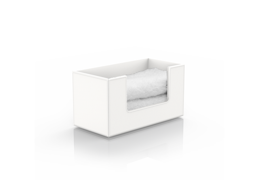 Gastendoekhouder 'Brownie' - White