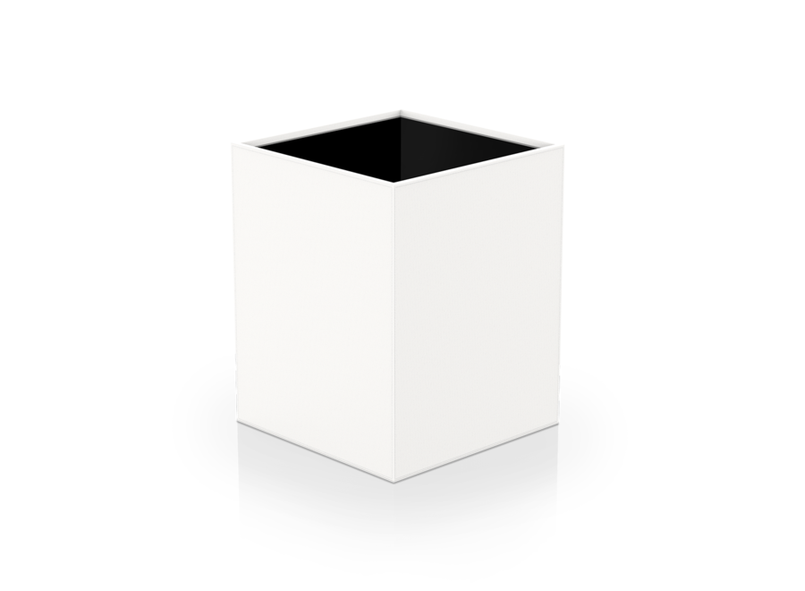 Papierkorb 'Brownie' - White