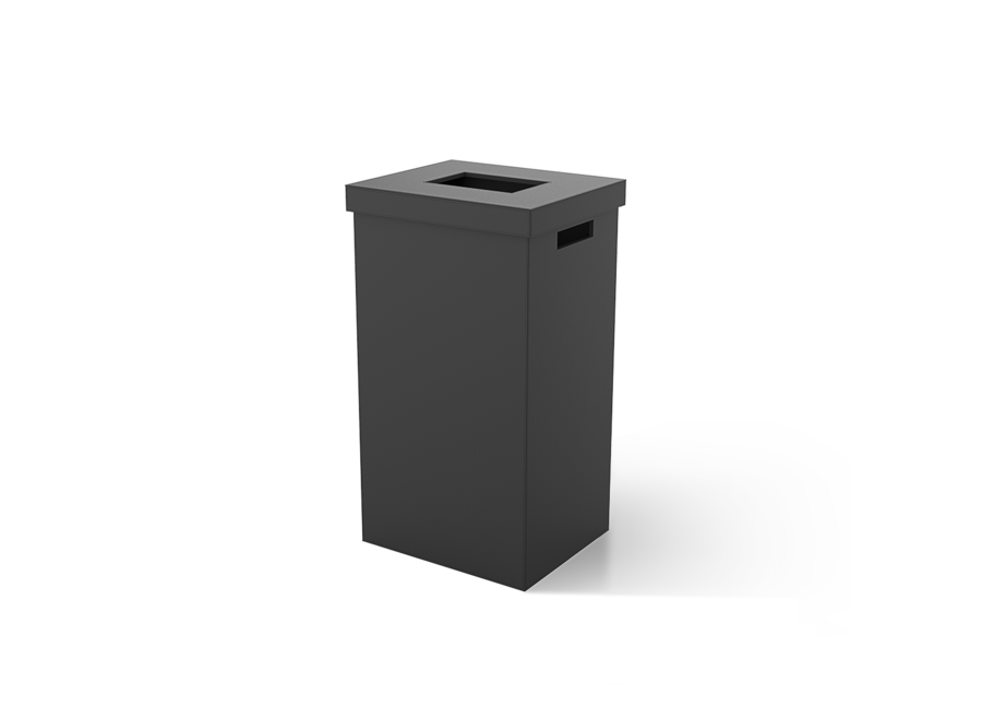 Towel Basket 'Brownie' - Black