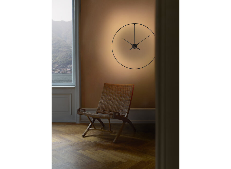 Design clock Ombra - with LED lighting