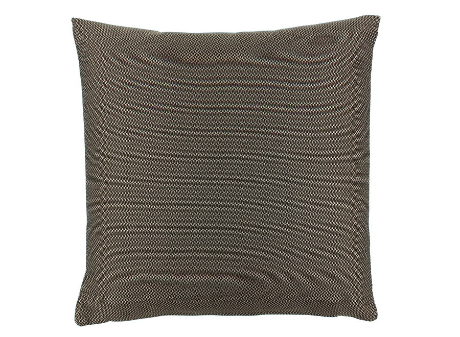 Decorative cushion Arletta Black/Gold