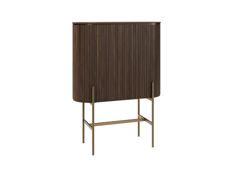 Cabinet 'Mesa' - Smoked Wood