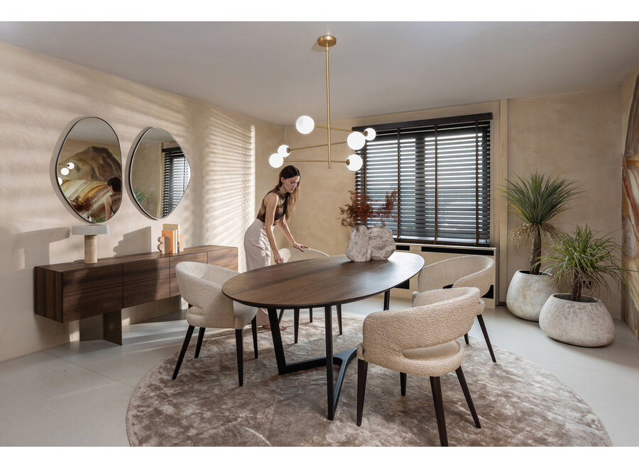 Dressoir 'Kalba' - Smoked Wood