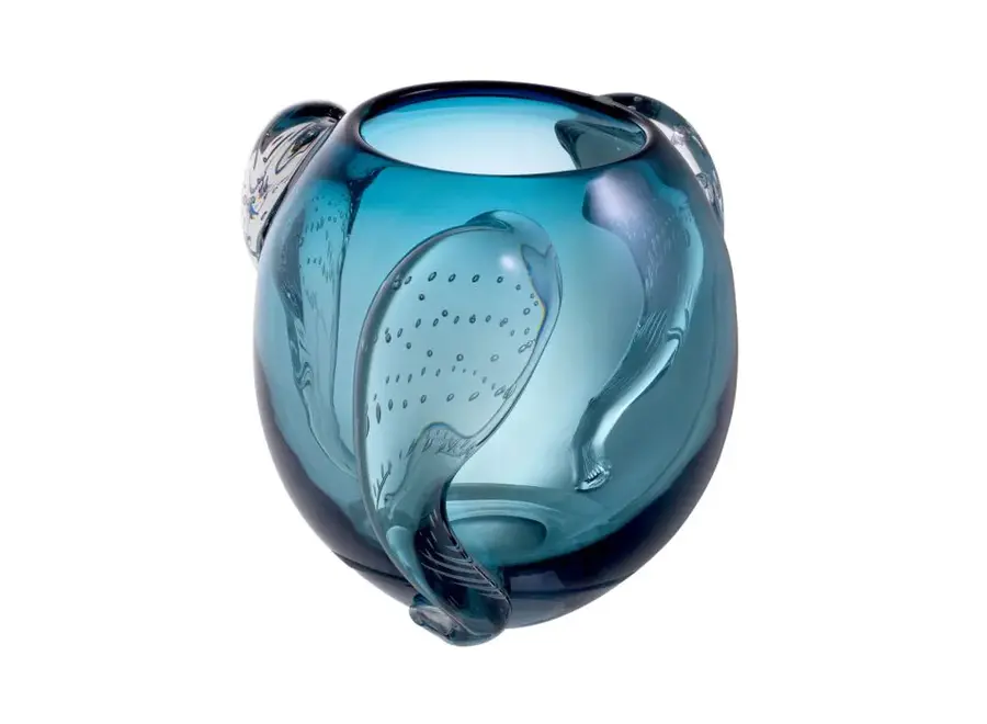 Vase Sianluca - L - Blue