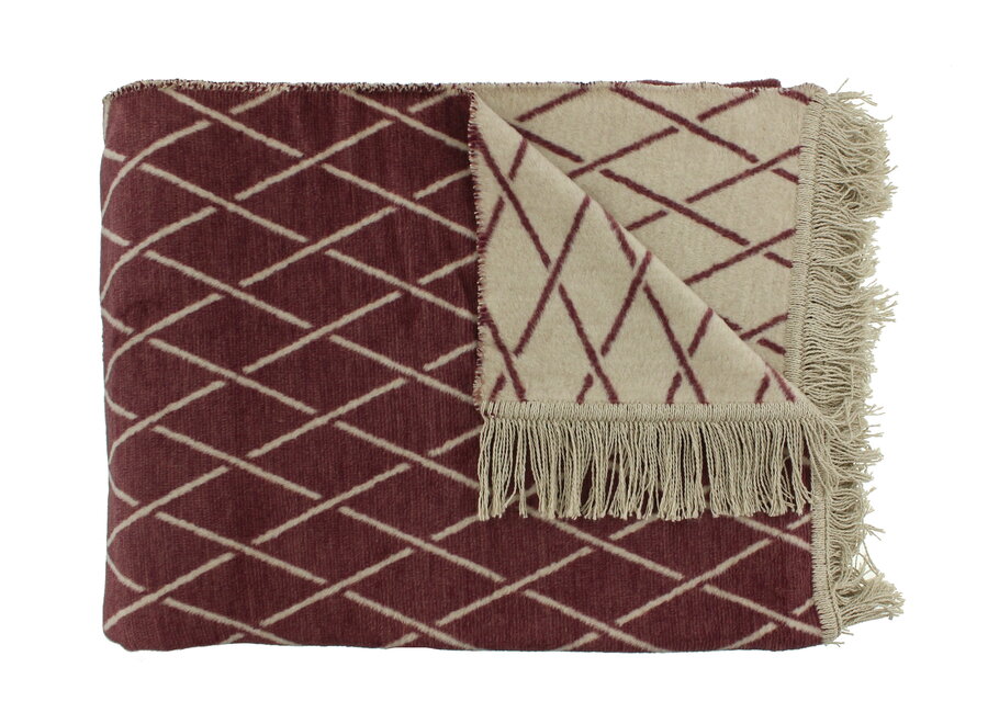 Plaid Dias Plum