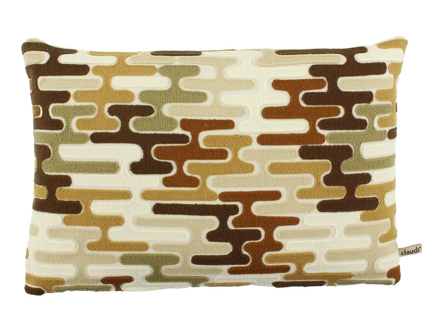 Decorative cushion Balessa Camel