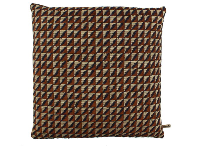 Coussin Berlyo Exclusive Indigo/Bronze