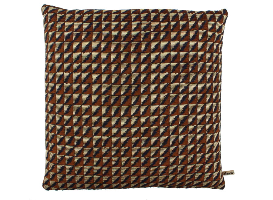Sierkussen Berlyo Exclusive Indigo/Bronze