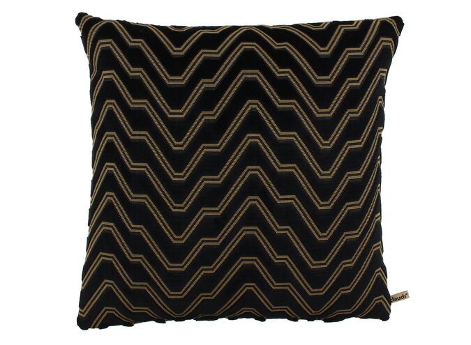Cushion Channa Black/Gold