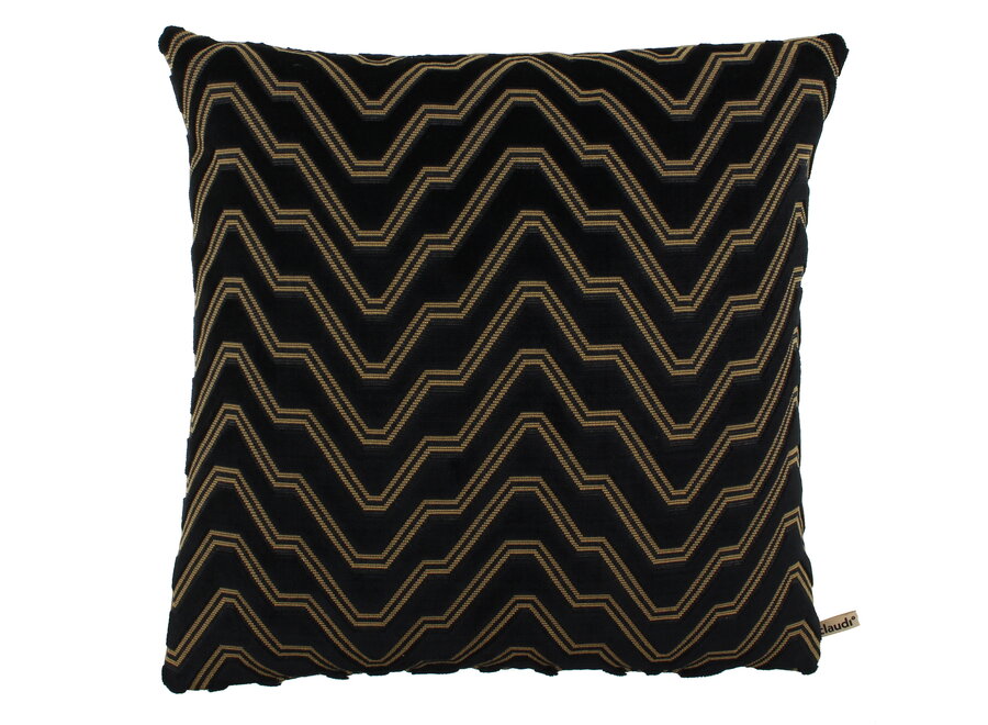 Sierkussen Channa Black/Gold