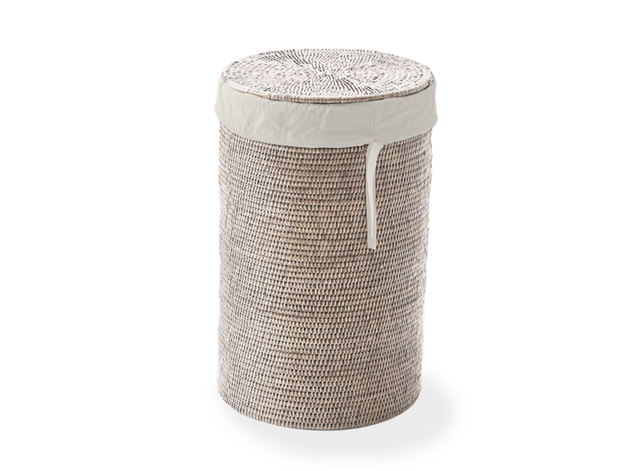 Panier à linge 'Basket' - Light Rattan