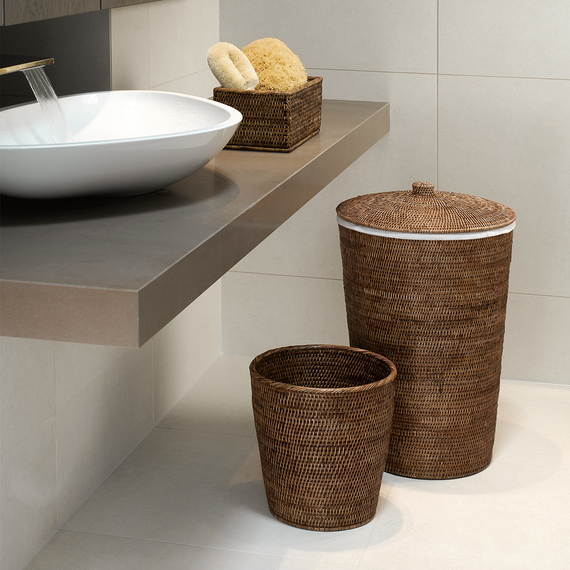 Mand Douze naturel - 38x35x22 cm | Leen Bakker