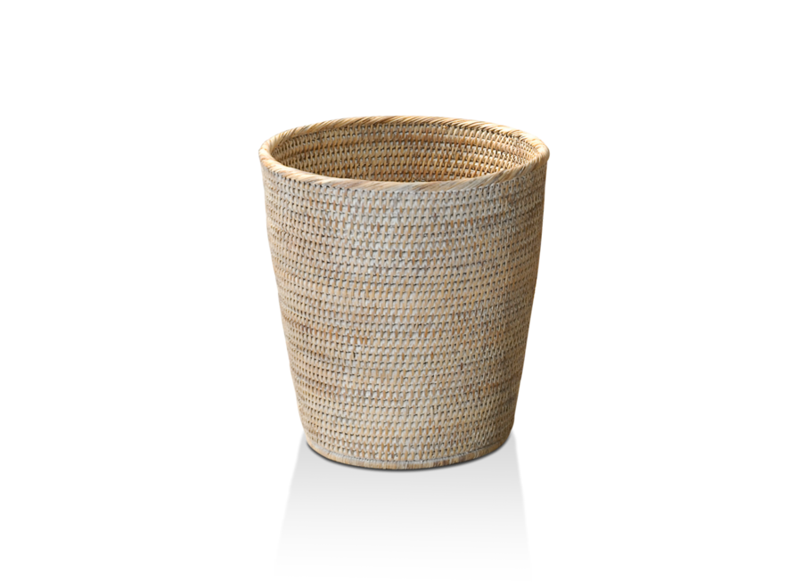 Poubellerequin 'Basket' - Light Rattan