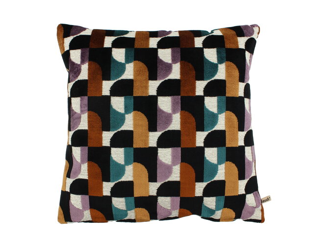 Cushion Marcella Petrol/Copper