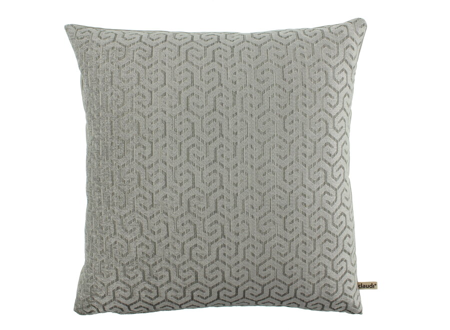 Decorative cushion Mylos Silver