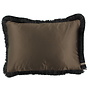 Sierkussen Dafne Brown 170 + Fringe Black/Taupe