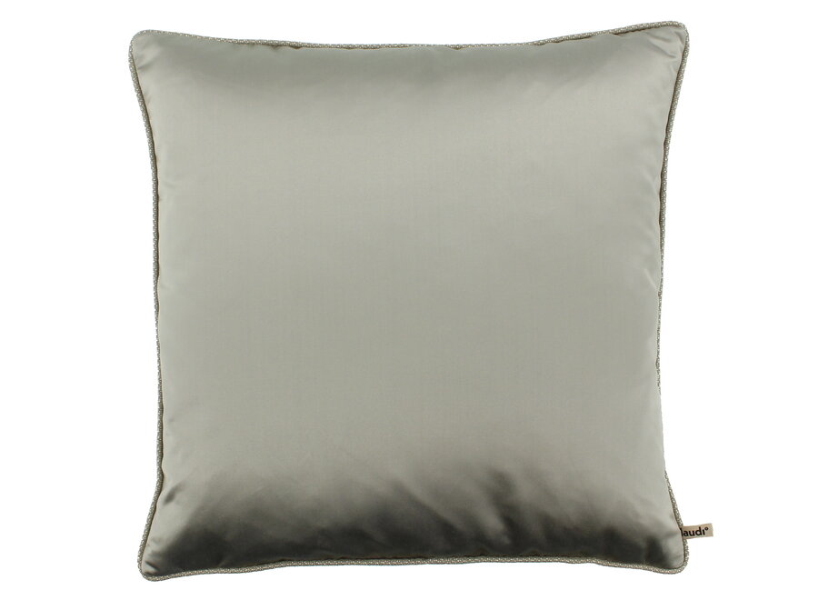 Sierkussen Dafne Taupe + Piping Gold