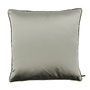 Coussin décoratif Dafne Taupe + Piping Gold