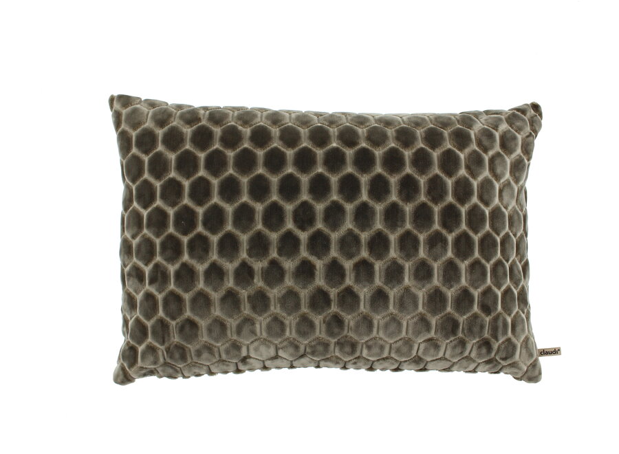 Dekoratives Kissen Prisilla Dark Sand