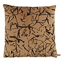 Decorative cushion Scribby Exclusive Marsala