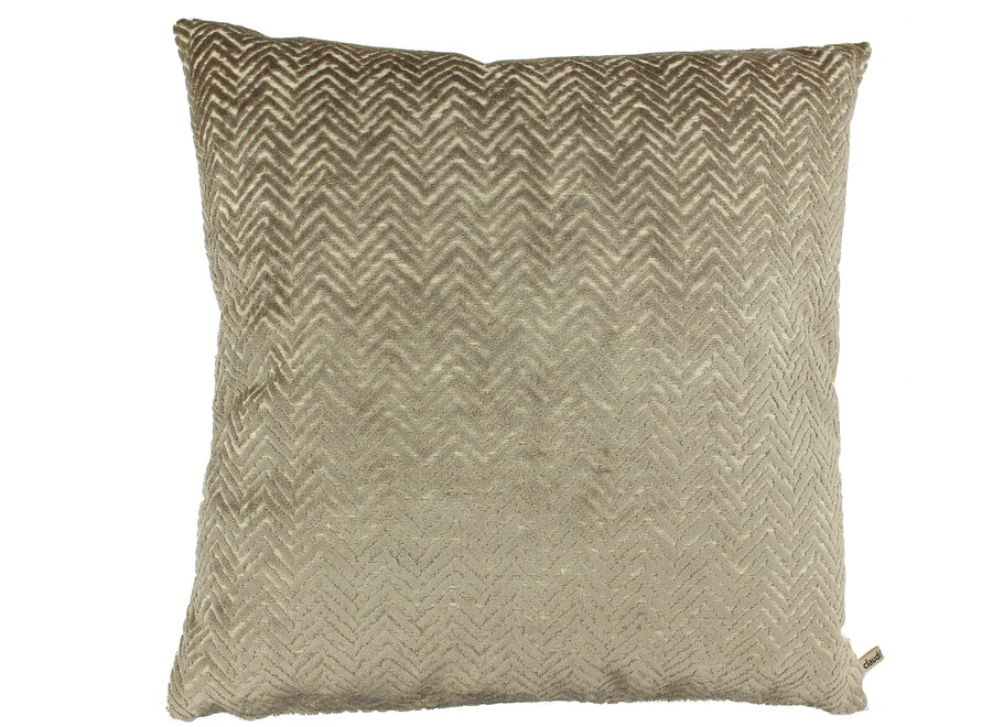 Decorative cushion Velvella Taupe