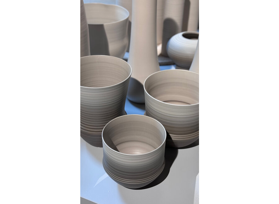 Vase 'Serenique' Beige Sand - L