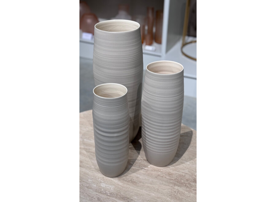 Vase 'Sardonyx' Sand - S