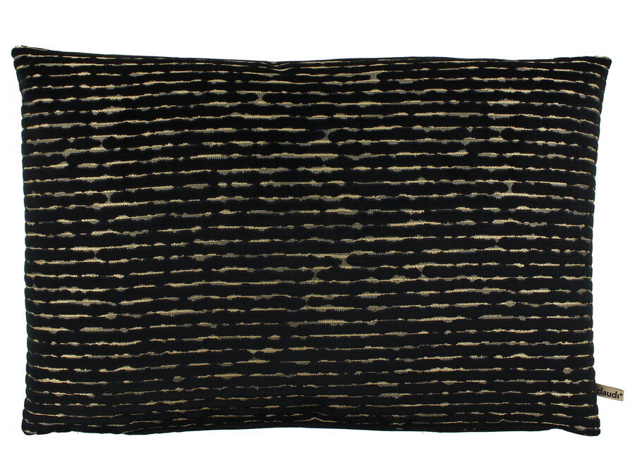 Dekoratives Kissen Zirk Black/Gold