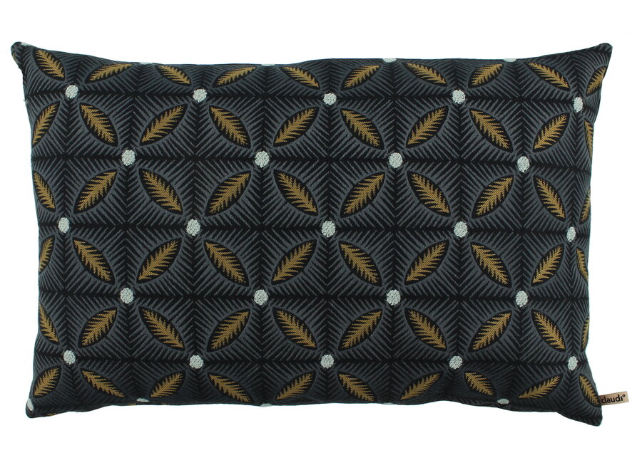 Decorative cushion Effia Indigo/Copper