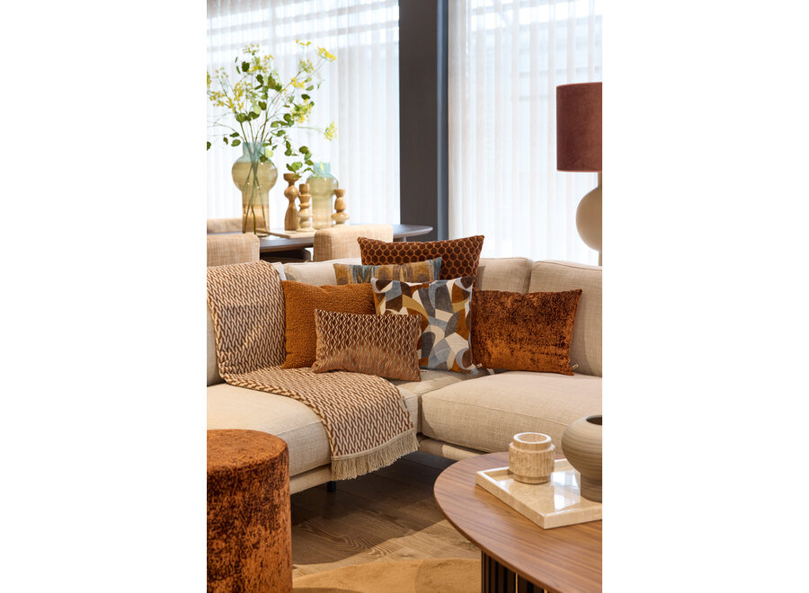 Decorative cushion Lepossa Exclusive Rust