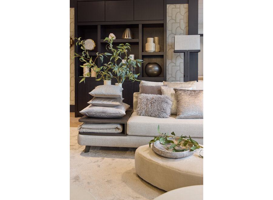Decorative cushion Mylos Silver