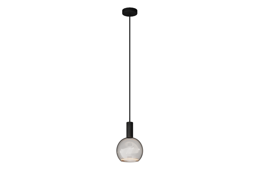 Lampe suspendue 'Segula' Matt Black - 1 lumière Segula paquet lumière