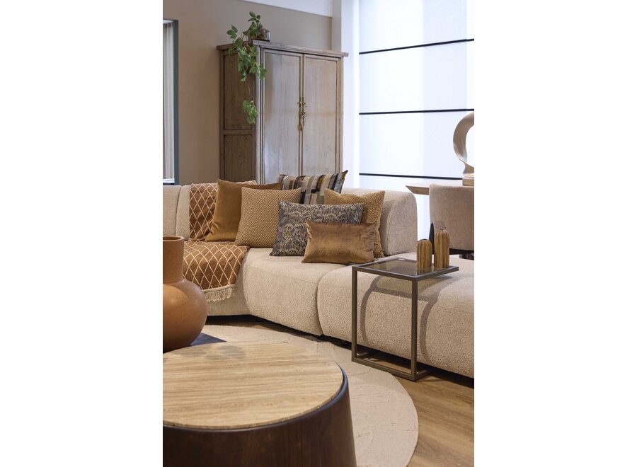 Decorative cushion Perla Rust