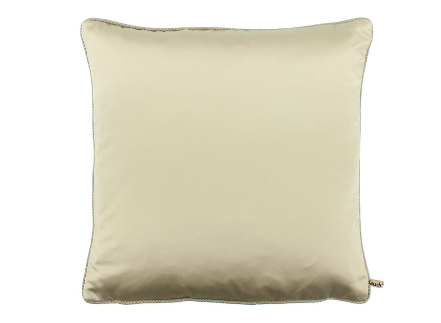 Kissen Dafne Gold + Piping Gold