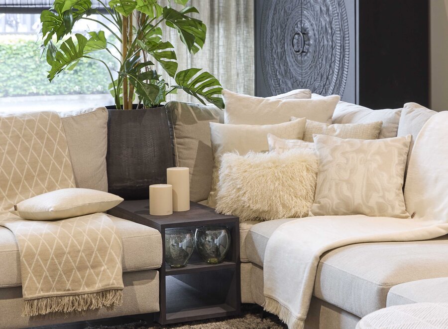 Decorative cushion Dallanna Exclusive Off White