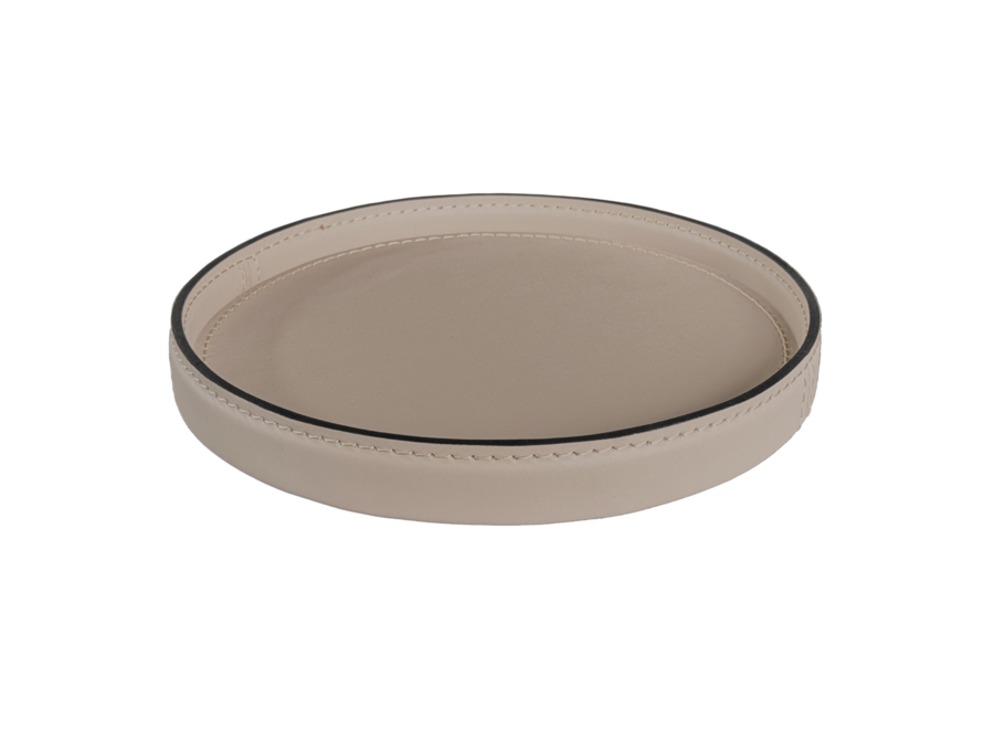Tray Matteo Round - Etoupe