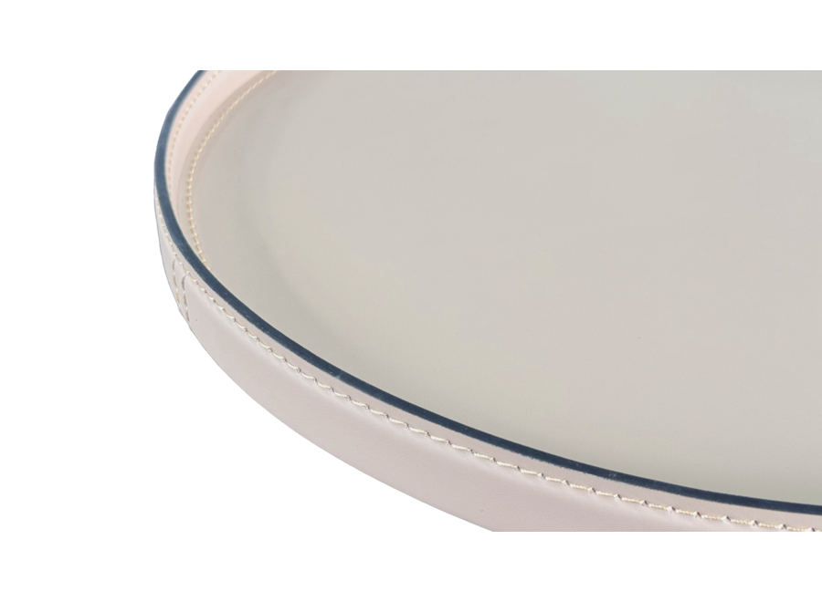 Tray Matteo Round - Beige