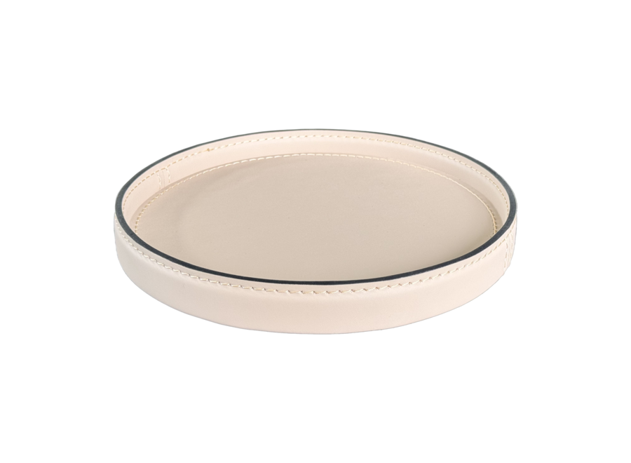 Tray Matteo Round - Beige