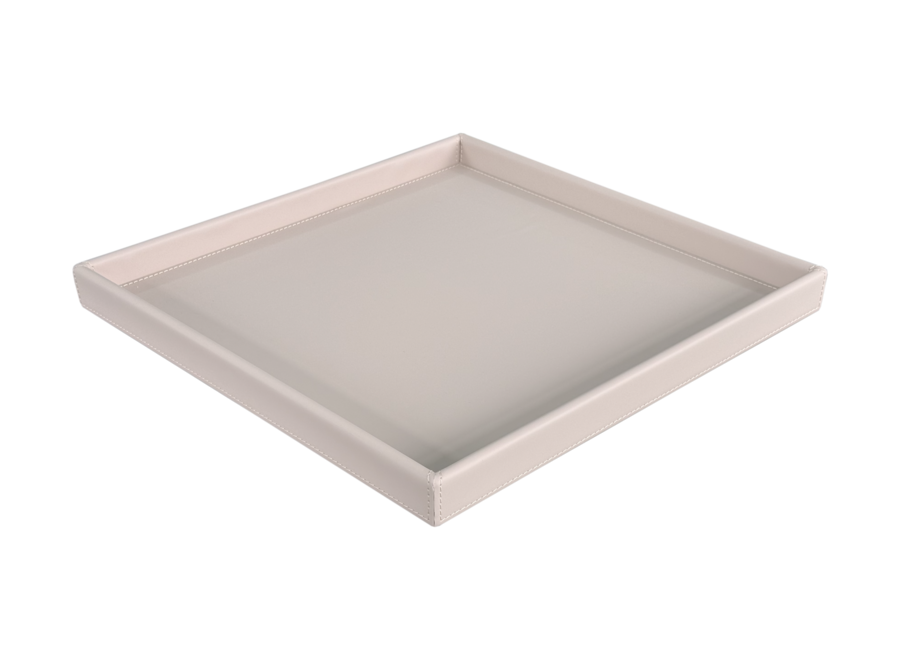Plateau Matteo Square - Beige