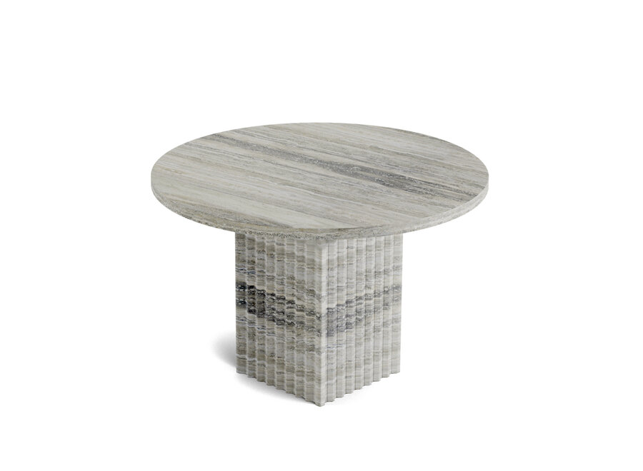 Table basse 'Soho' - Low - Silver
