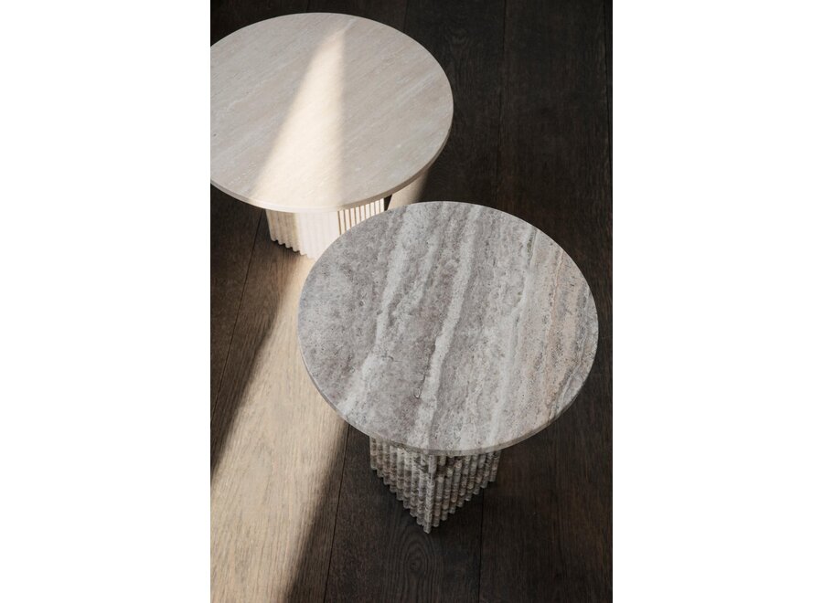 Table basse 'Soho' - Low - Silver