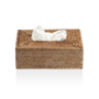 Taschentuchbox 'Basket' - Rectangular - Dark Rattan