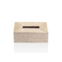 Tissue box  'Basket' - Rectangular - Light Rattan