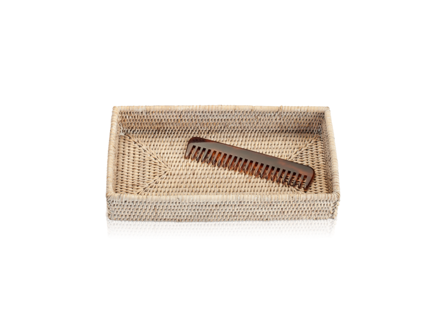 Dienblad 'Basket' - Light Rattan