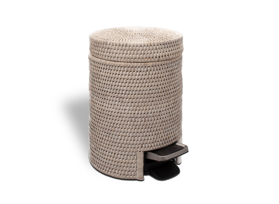 Poubelle 'Basket' - Light Rattan